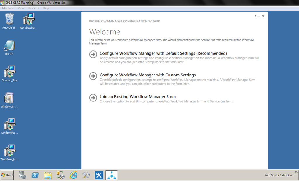 Workflow manager outbound signing certificate generation key missing for windows 10